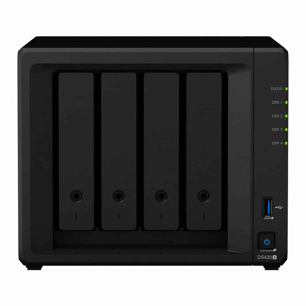 (image for) Synology DS423+ 4 Bay NAS + 2x 4TB Seagate IronWolf HDDs